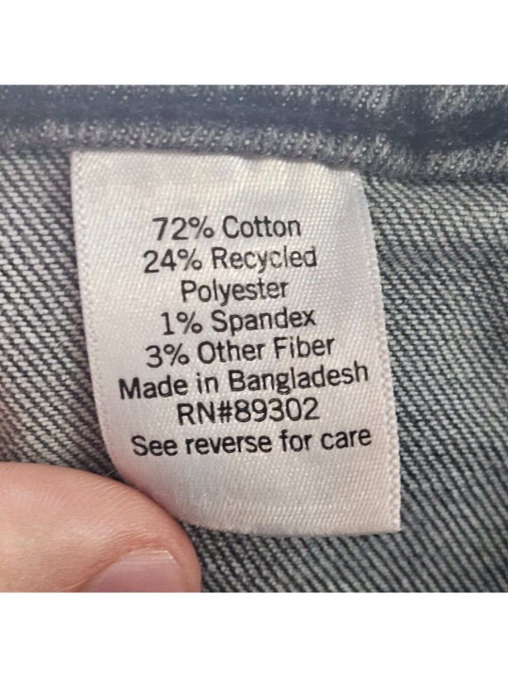 SO Jeans Cargo Pants Womens XS 27x25 Gray High Rise Joggers Denim Stretch Pocket - Picture 5 of 12